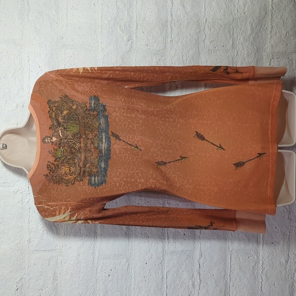 🦋 Y2K Butterfly Dropout Vintage Top 🦋 - Picture 3 of 11